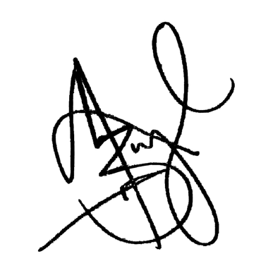 Max Boyce's signature